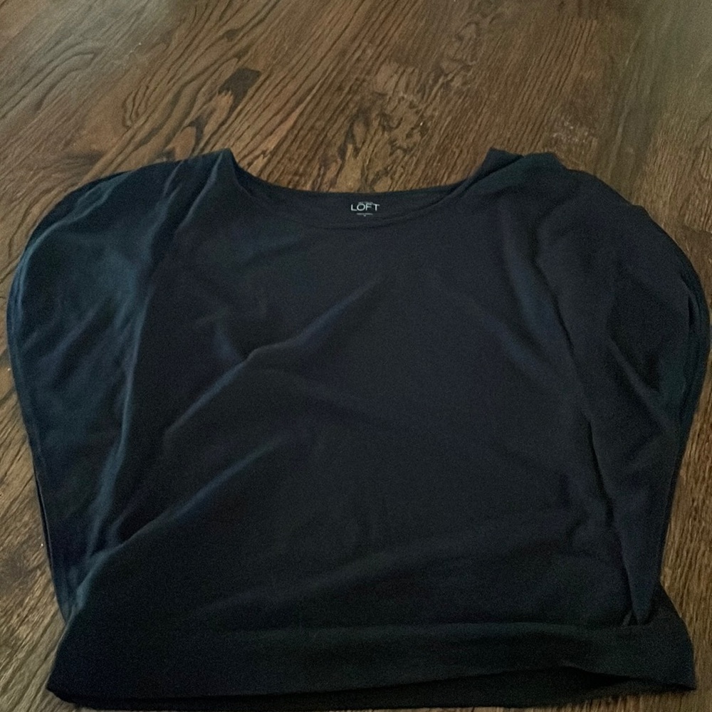 Black Cut Top